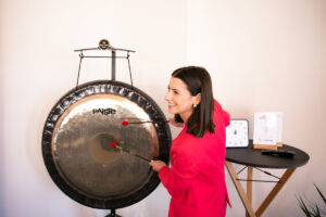 Gong bei einem Event in Hamburg