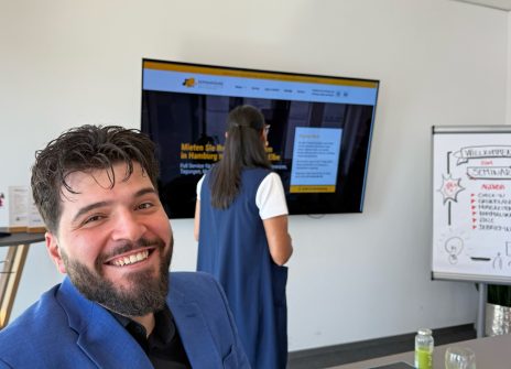 Teilnehmer in einem Leadership-Seminar